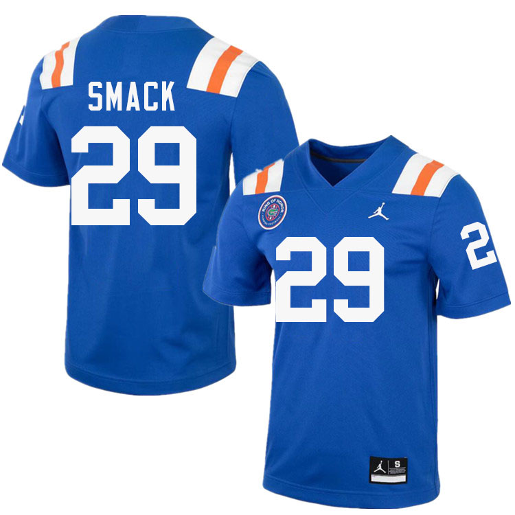 #29 Trey Smack Gators Jersey,Florida Gators College Football Jerseys Stitched-Throwback Royal